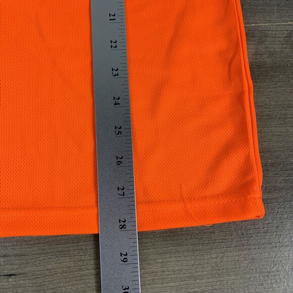 Radians ST11-2POS XL Industrial Safety Shirt Short Sleeve, Orange, Reflective - Picture 10 of 12